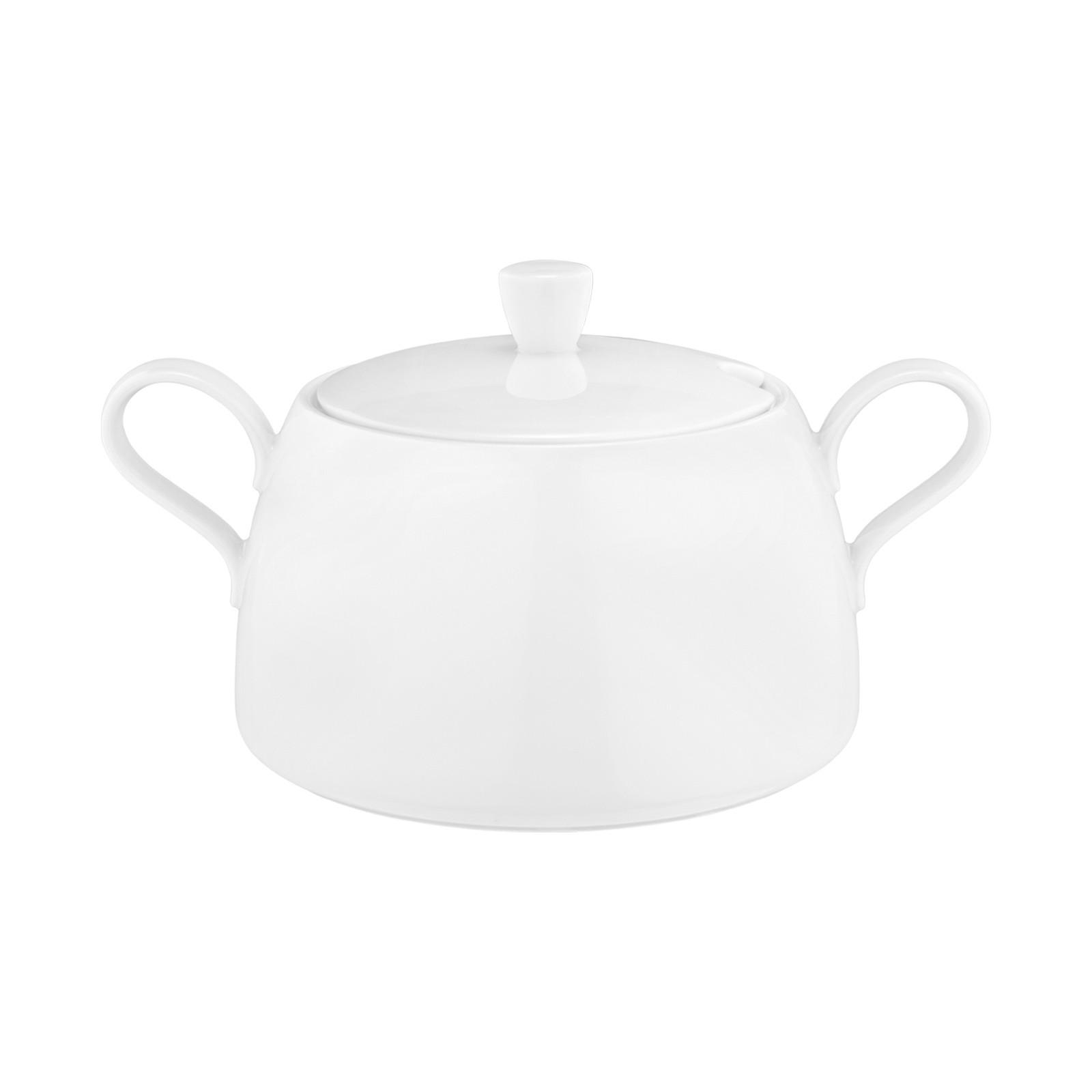 SCHÜSSEL MIT DECKEL Life weiß 3,00 l - Weiß, Keramik (21.4cm) - Seltmann Weiden