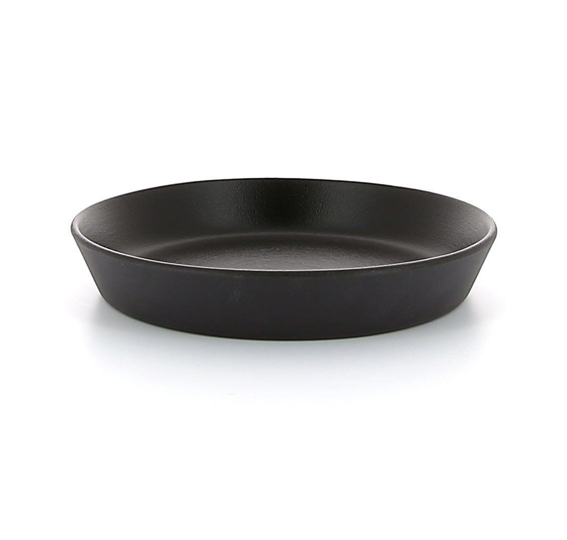 SCHALE EQUINOXE 15 cl Gusseisener optik - Multicolor, Keramik (14/2.5/14cm) - Revol Porcelaine France