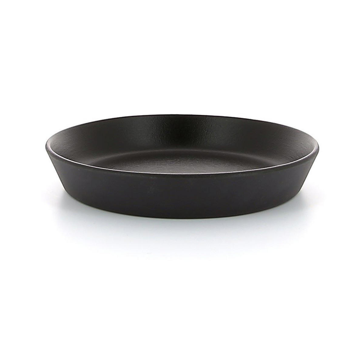 SCHALE EQUINOXE 15 cl Gusseisener optik - Multicolor, Keramik (14/2.5/14cm) - Revol Porcelaine France