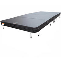 WHIRLPOOL ISOLIERABDECKUNG St. Lawrence 6m Swim Spa Abdeckung braun - Braun, Leder (228/594cm) - Canadian Spa Company
