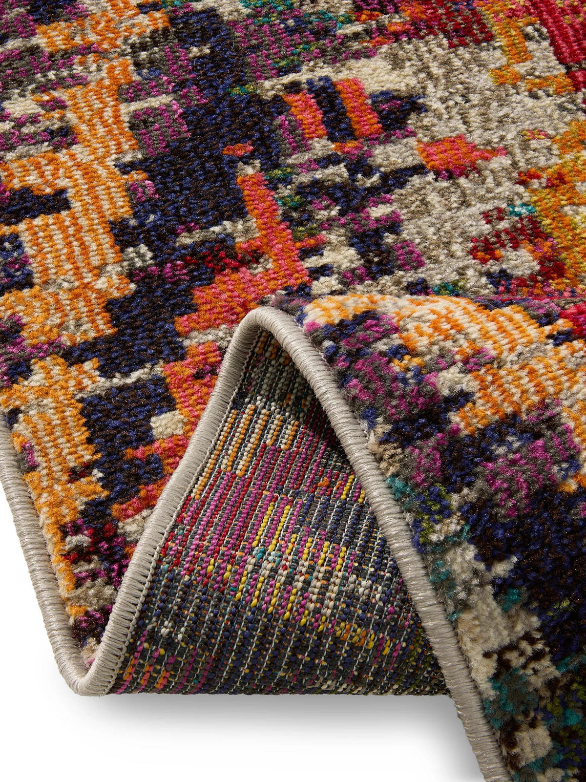 TEPPICH Casa Multicolor 80x150 cm - Multicolor, Textil (80/150cm) - benuta Nest