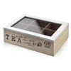 ORDNUNGSBOX Sadie Beige 25/18/8 cm Holz - Beige, Holz (18/8/25cm) - Mondex