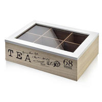 ORDNUNGSBOX Sadie Beige 25/18/8 cm Holz - Beige, Holz (18/8/25cm) - Mondex