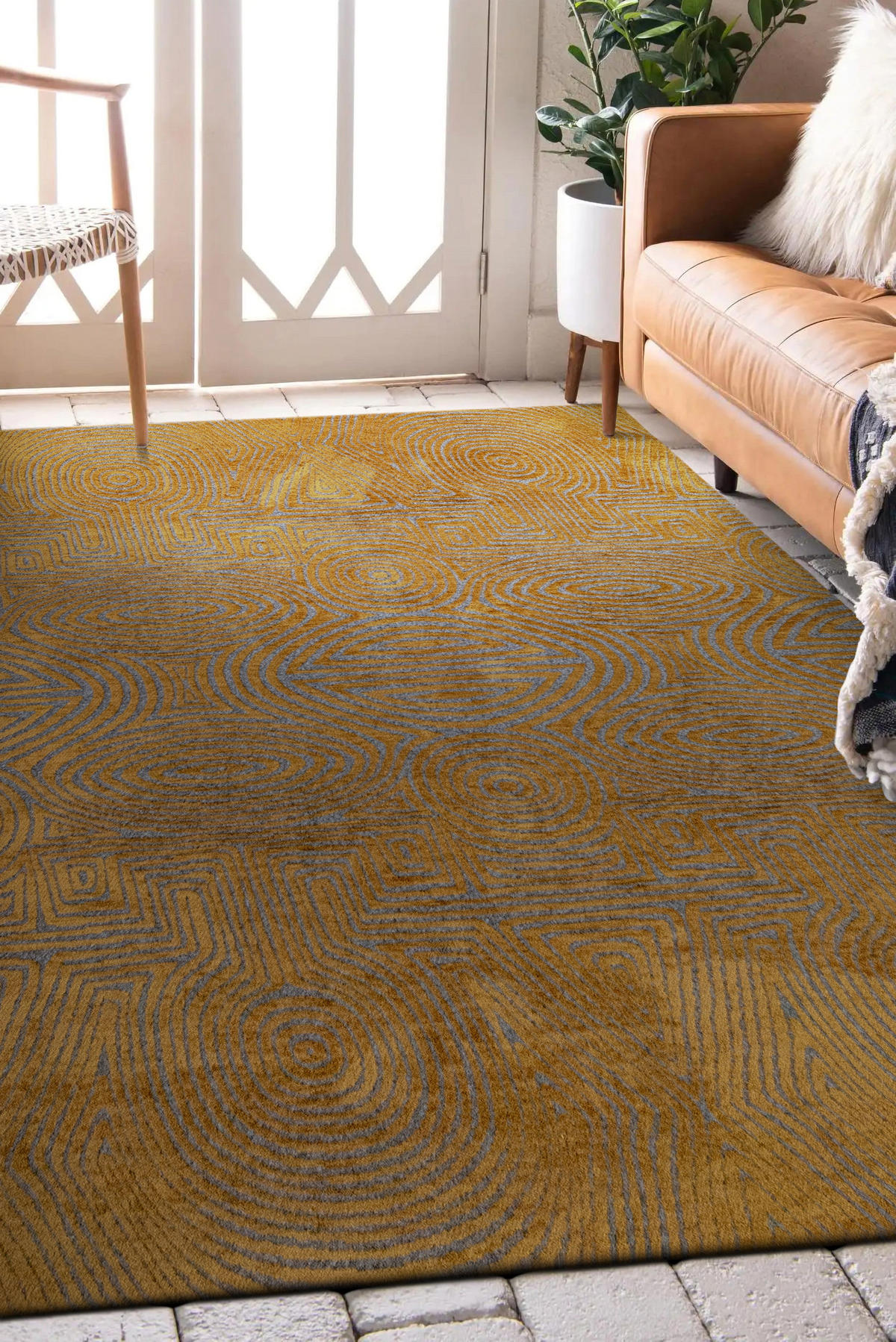 TEPPICH modern In-/Outdoor Flachgewebe HABANERO Braun 240x340 cm - Braun, Textil (240/340cm) - Novatrend