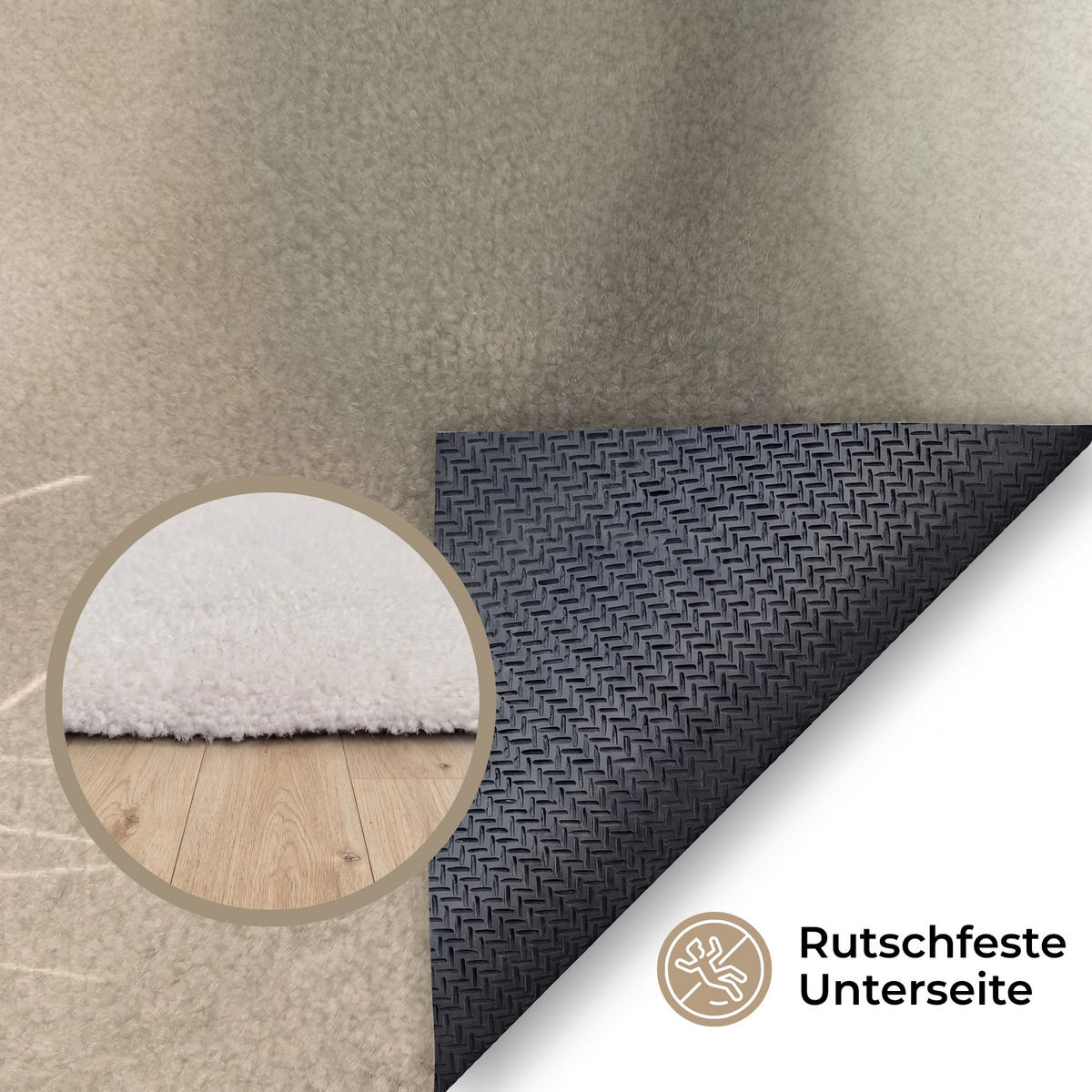 KOBERCE - Chvostoskok - Biely - Slnečné svetlo - 200x140 cm - béžová, textil/plast (200/0.4cm) - OnlyWow