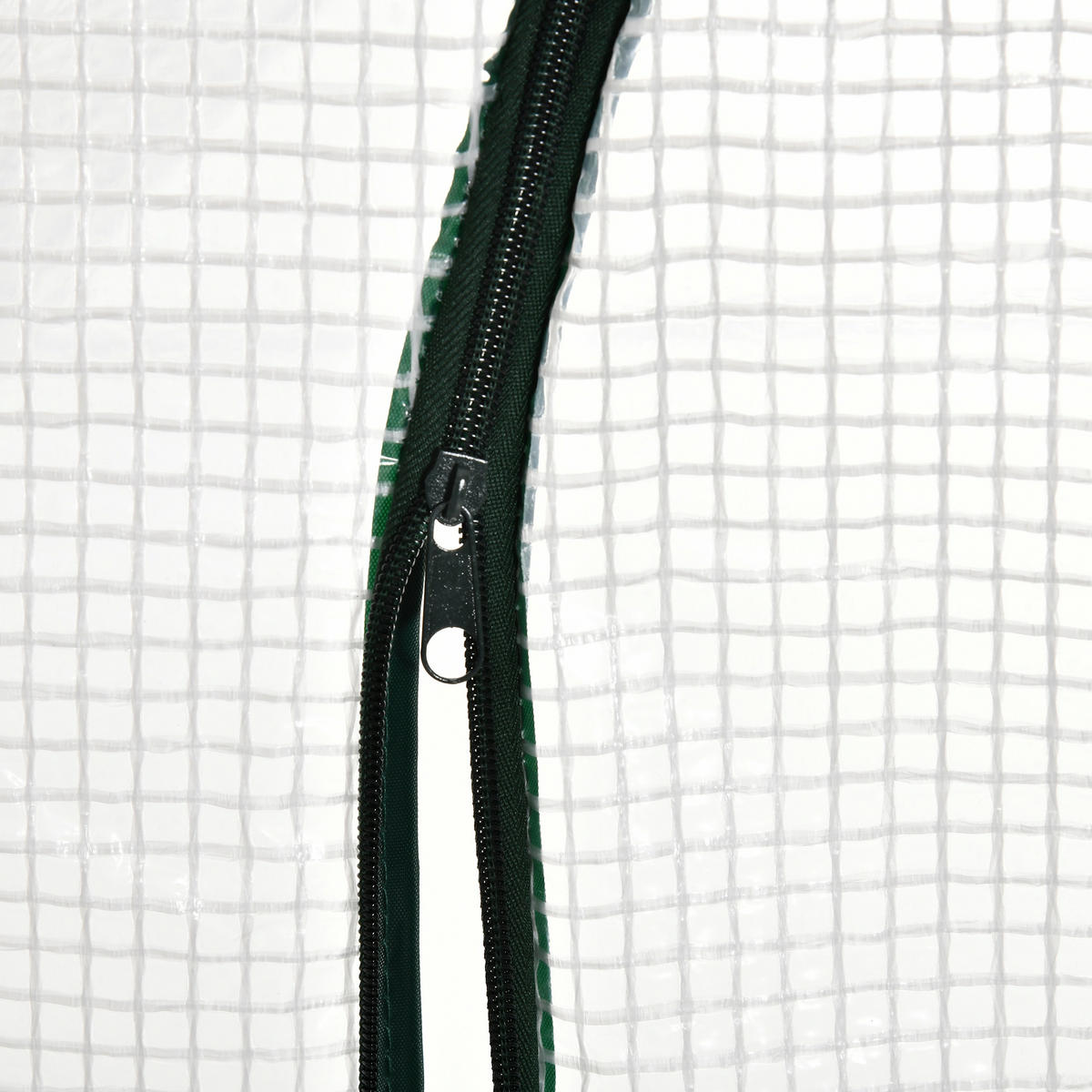 GEWÄCHSHAUS, 180L x 100B x 168H cm - Weiß, Kunststoff/Metall (100/168/180cm) - Outsunny