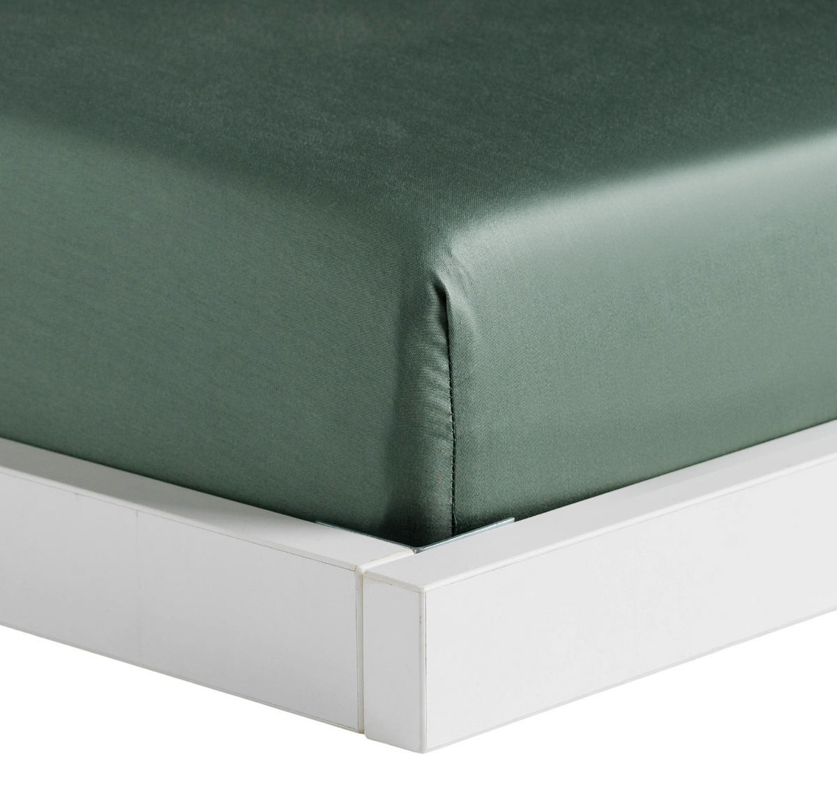 SPANNBETTTUCH - Hellgrün, Textil (160/200cm) - home&you