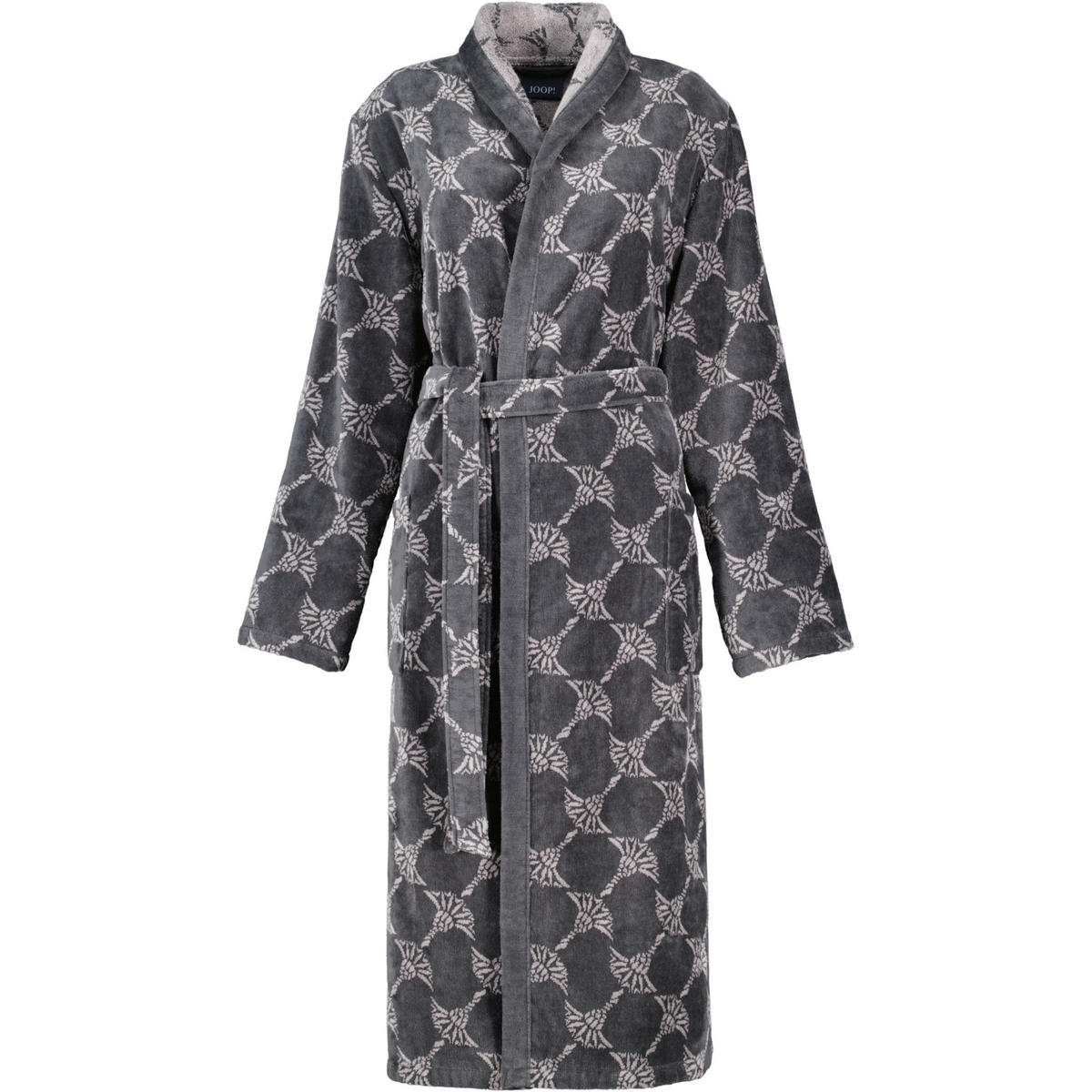 BADEMANTEL DAMEN SCHALKRAGEN CORNFLOWER 1645 ANTHRAZIT - 77 - Grau, Textil (XSnull) - Joop!