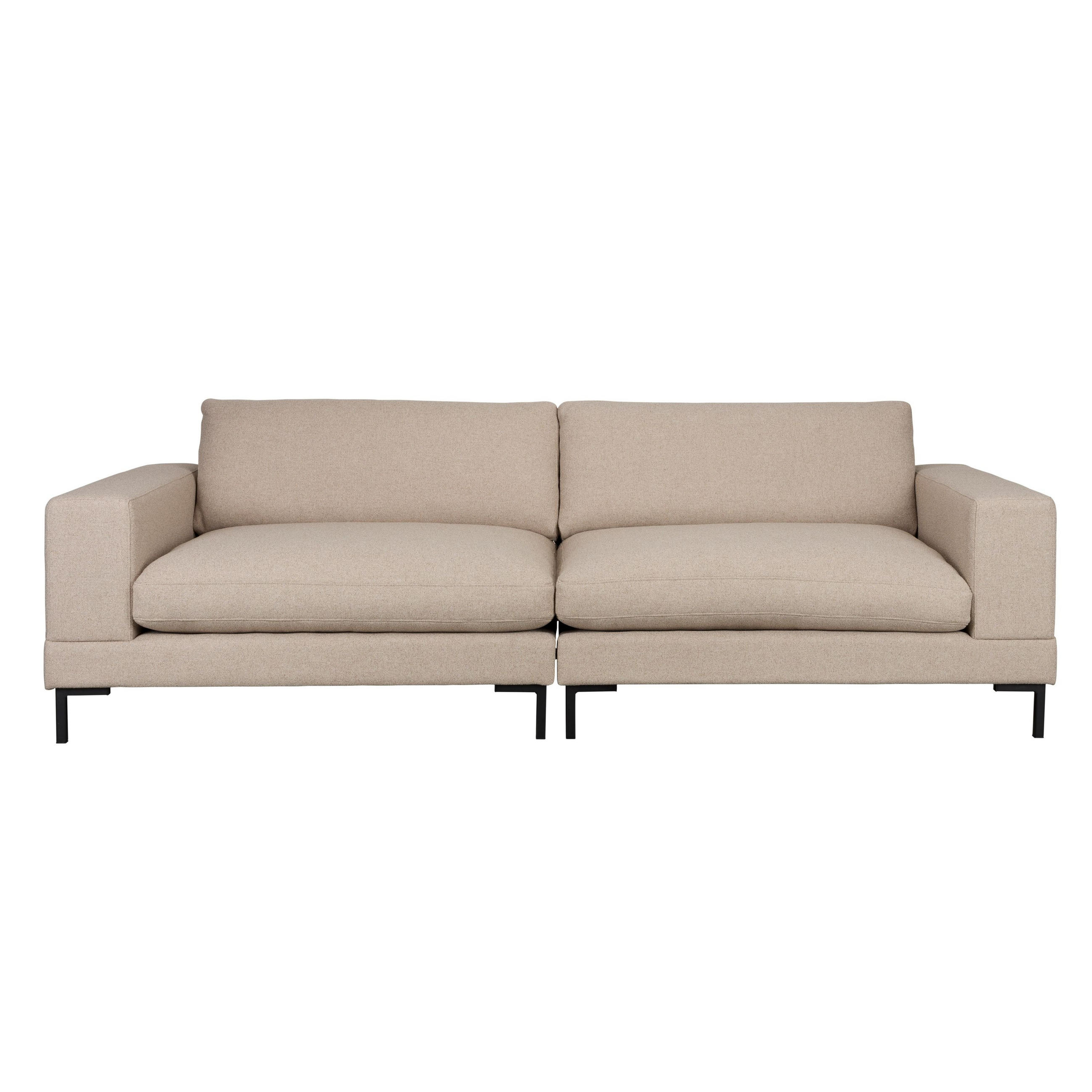 Zuiver Sofa Beige 252x82x100 cm
