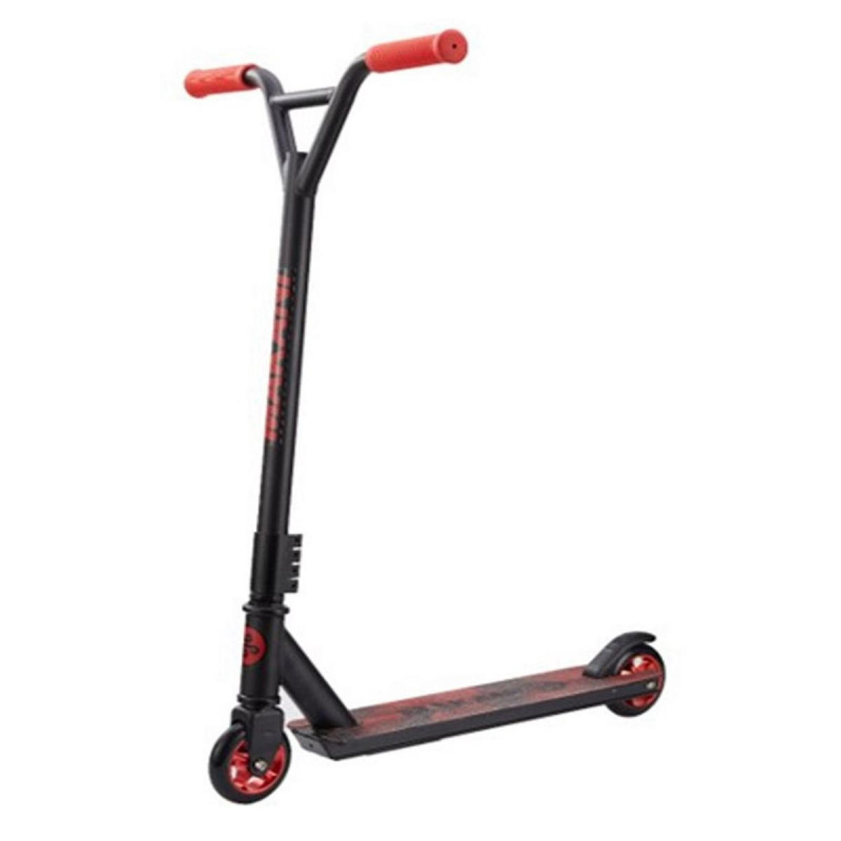 KINDERROLLER Gord rot Griff 360° drehbar, Hinterradbremse, ABEC7 - Rot, Metall (85/48/64cm) - Makani