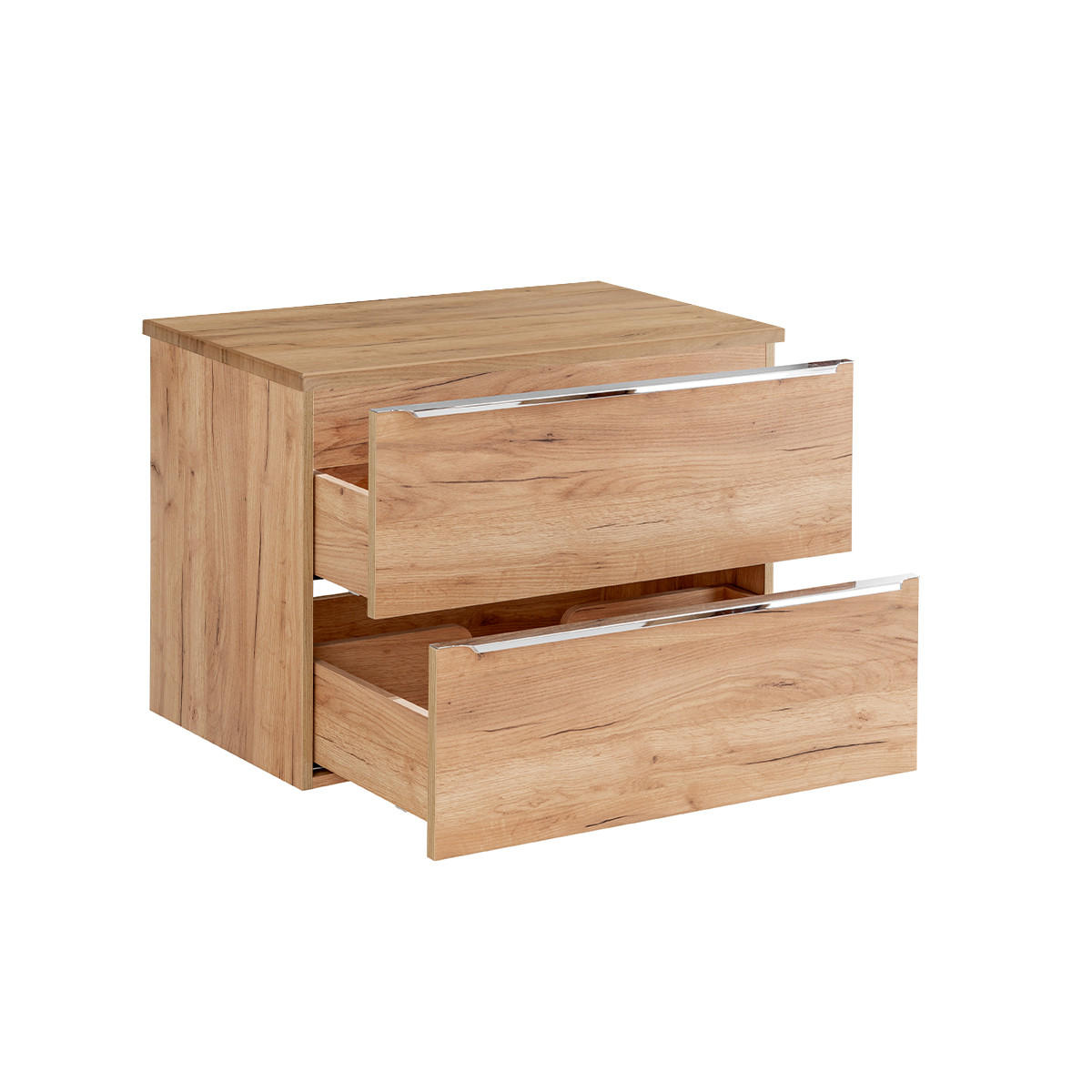 WASCHTISCHUNTERSCHRANK 80.4cm April Holz - Braun, Holzwerkstoff (80.4/59/46cm) - Petits-meubles