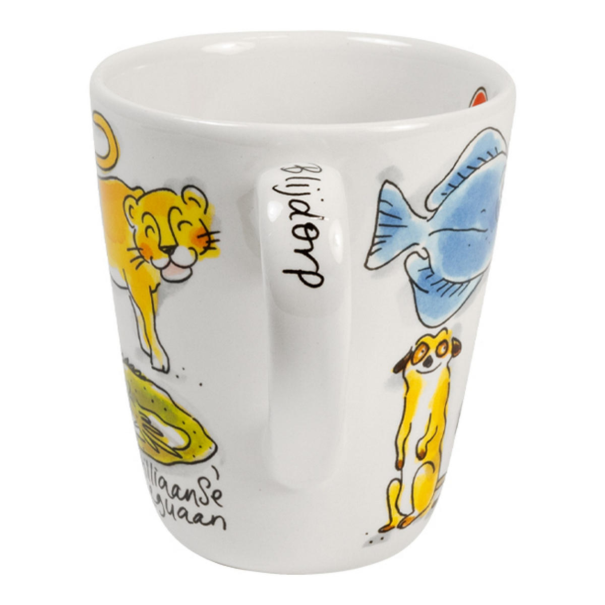 BECHER Antillenleguan in Bunt - 350 ml - Multicolor, Keramik (0.35L) - Blond Amsterdam