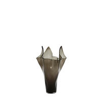 VASE Aiora Grau Ø22/40 cm - Grau, Glas (22/40cm) - Light & Living