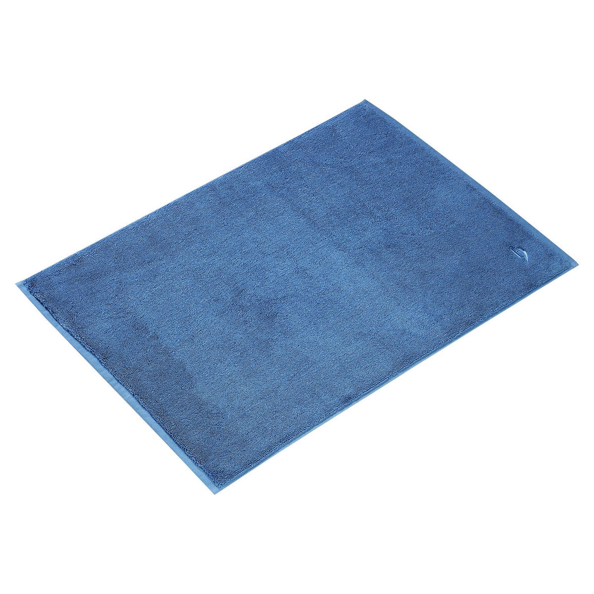 BADVORLEGER Pura 2er Set 50x70 cm Blau - Blau, Textil (50/70cm) - Herzbach Home