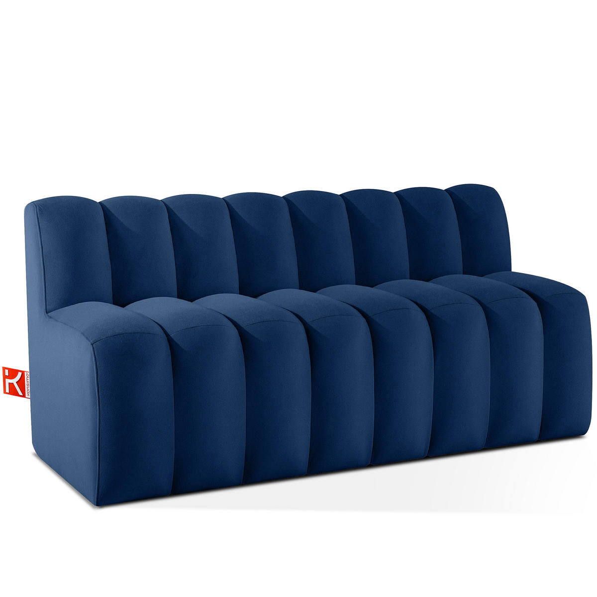 ESSZIMMERBANK CORDA, Dunkelblau - Dunkelblau, Holz/Holzwerkstoff (163/78/71cm) - KONSIMO®
