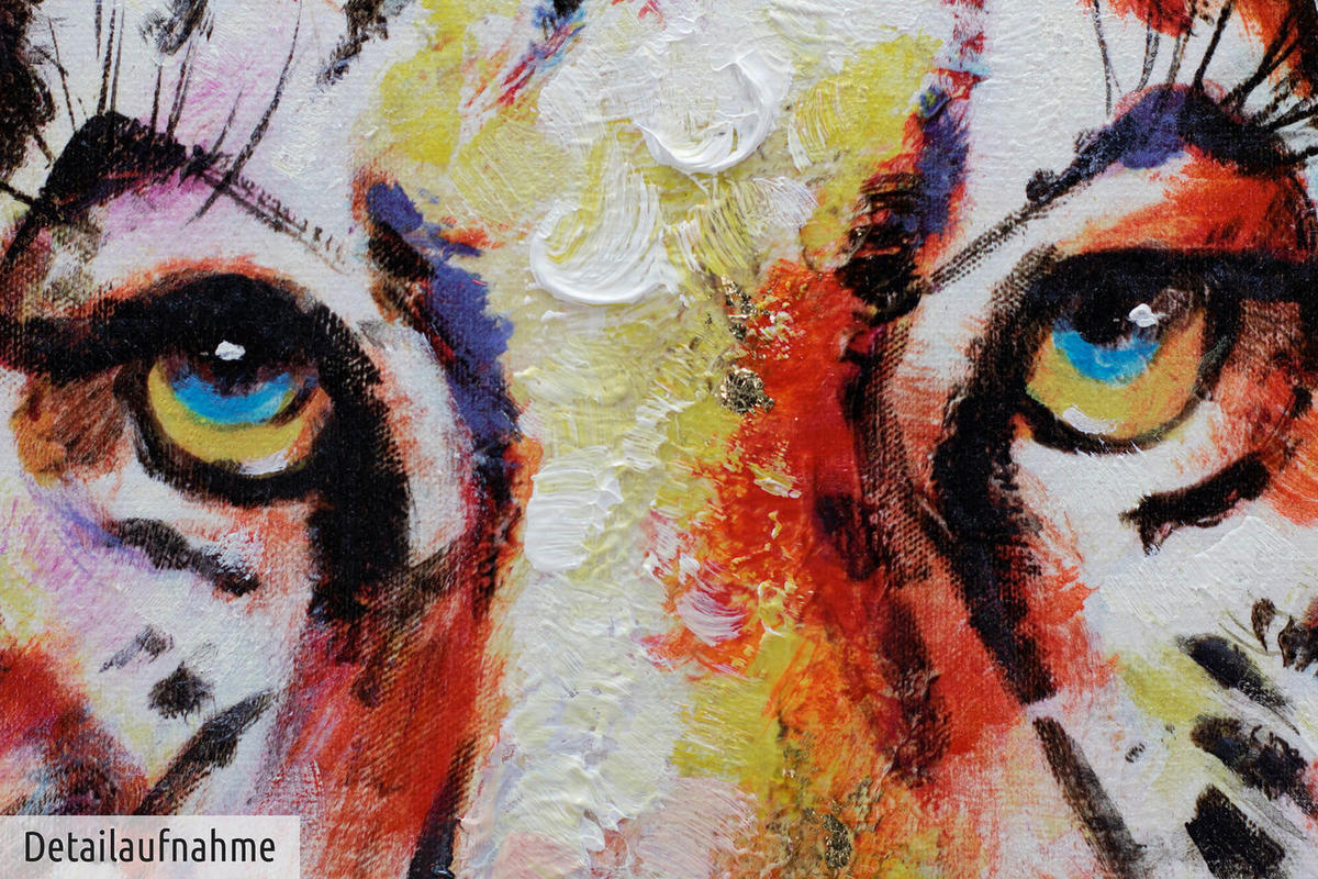 ACRYLBILD HANDGEMALT 75/100 cm - Multicolor, Holz/Textil (75/100cm) - KUNSTLOFT