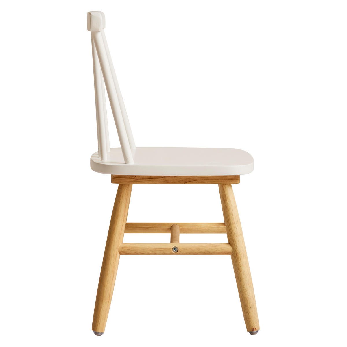 STUHL FÜR KINDER 2er-Set Holz Weiß - Weiß, Holz (31/59/31cm) - Nordlys