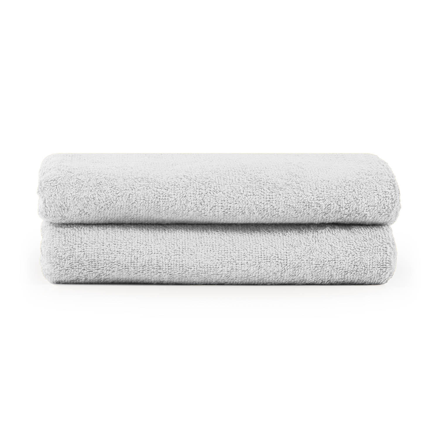 HANDTUCH 2er-Set, 2x Handtuch 50/100 cm, Weiß - Weiß, Textil (50/100cm) - Blumtal