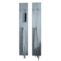 GARDEROBENPANEEL Wandpaneel Avola-Anthrazit - Anthrazit, Holzwerkstoff (24/140/2cm) - Vladon