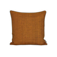 KISSENBEZUG Outdoor meliert 40x40 cm Rost Orange - Rostfarben, Textil (40/40cm) - TiborTex
