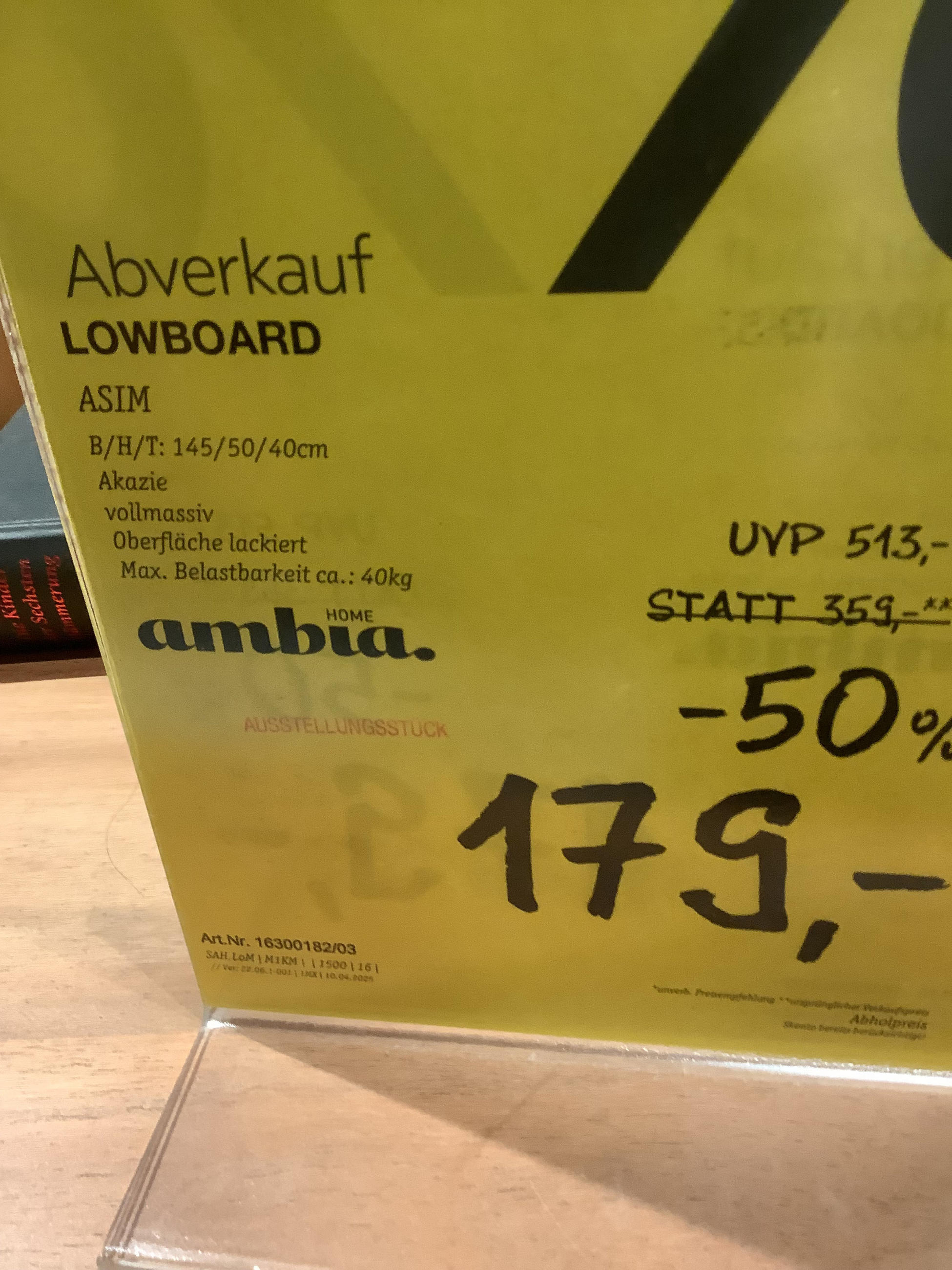 LOWBOARD ASIM - Ambia Home