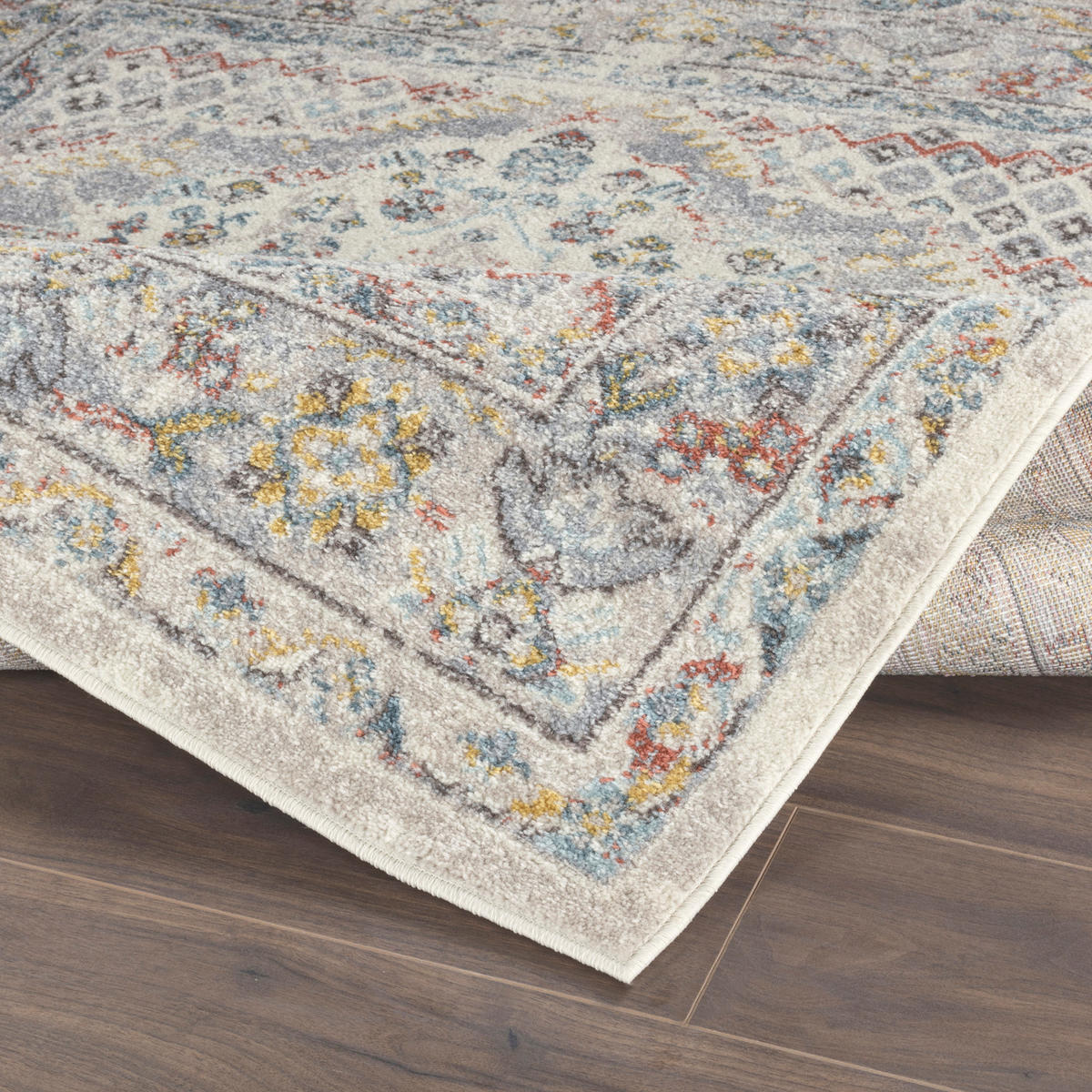VINTAGE-TEPPICH 160/213 cm Taupe - Taupe, Naturmaterialien/Textil (160/213cm) - LIVABLISS