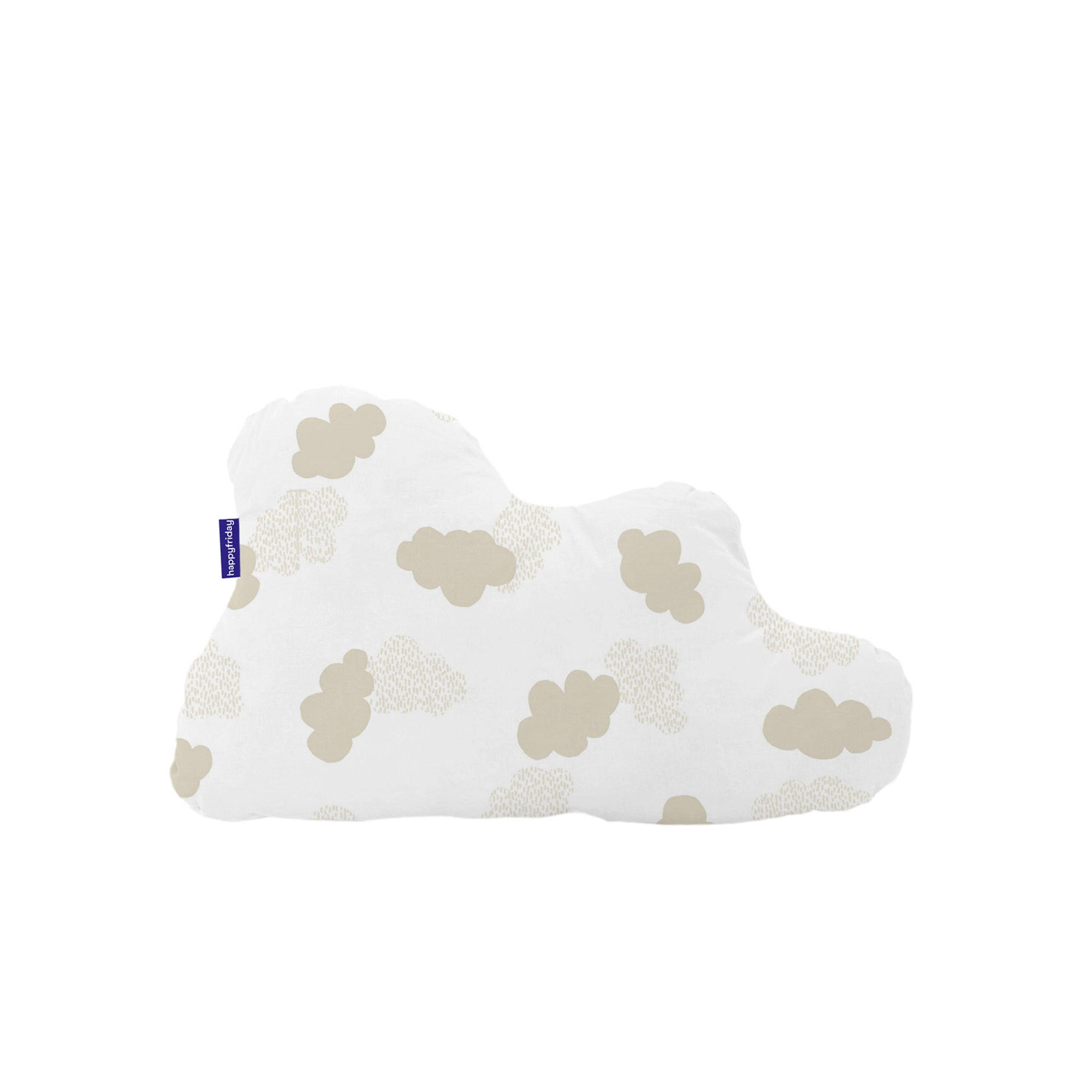 KISSEN Clouds Beige 60x40 cm - Beige, Textil (60/40cm) - Happy Friday