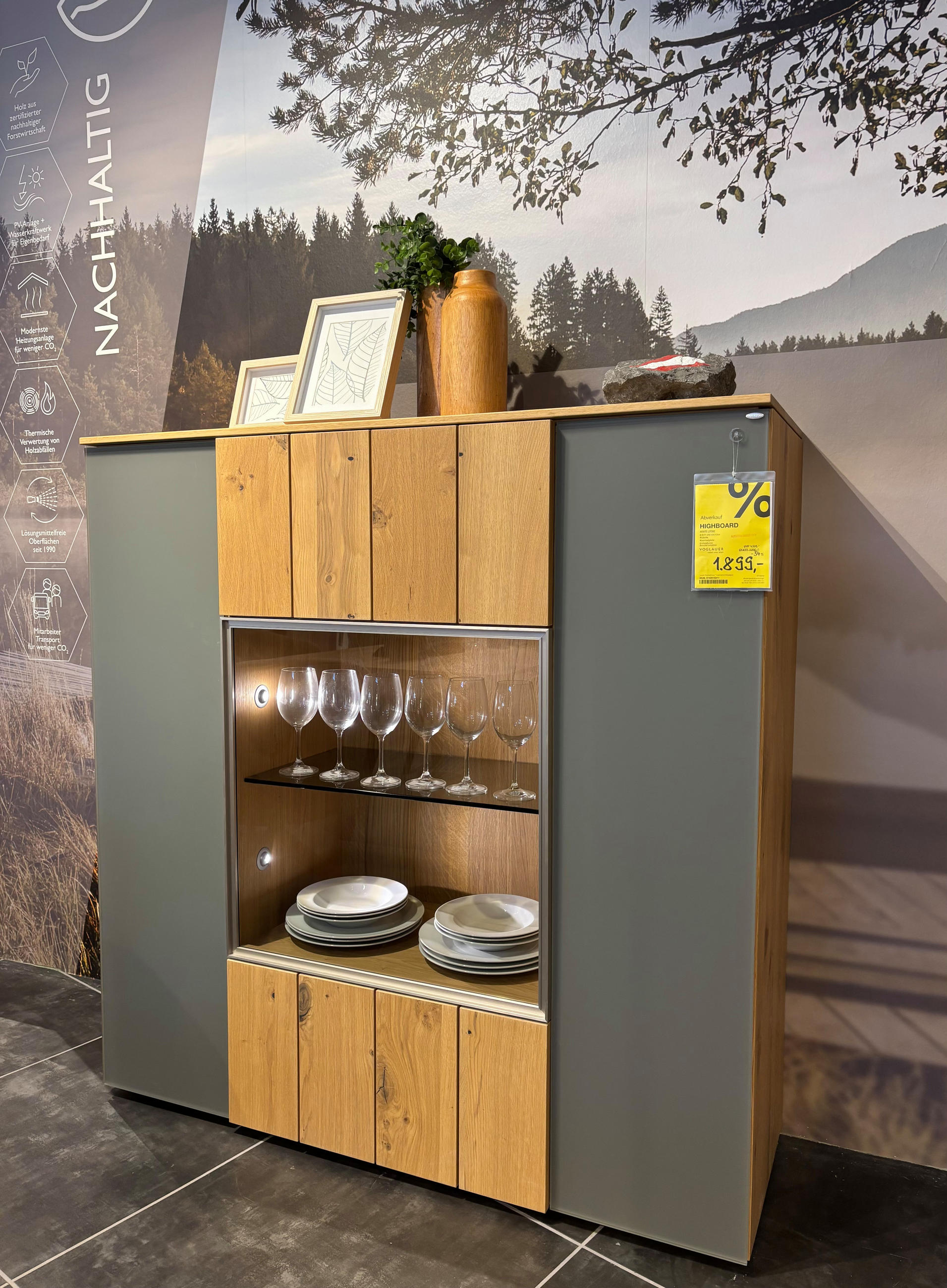 Highboard Monte Living - Voglauer