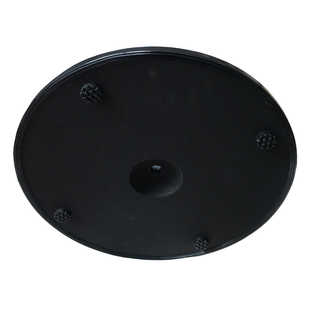 SONNENSCHIRMSTÄNDER Beton - Schwarz, Stein (41.5/41.5cm) - SVITA