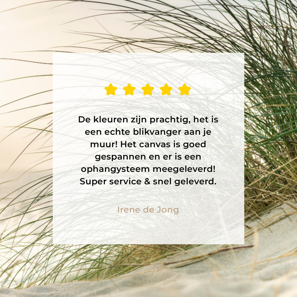 LEINWANDBILD Dünen mit Strandhafer in der Sonne des Nationalparks Schleswig-Holsteinisches Wattenmeer Deko Schlafzimmer 30x20 cm - Creme, Textil (30/20cm) - MuchoWow