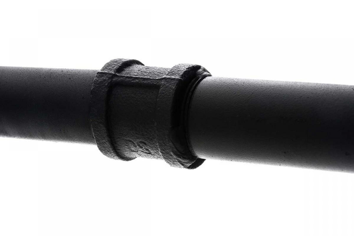 KLEIDERSTÄNDER 150 cm-schwarz-Metall - Schwarz, Metall (150/150/55cm) - CLP