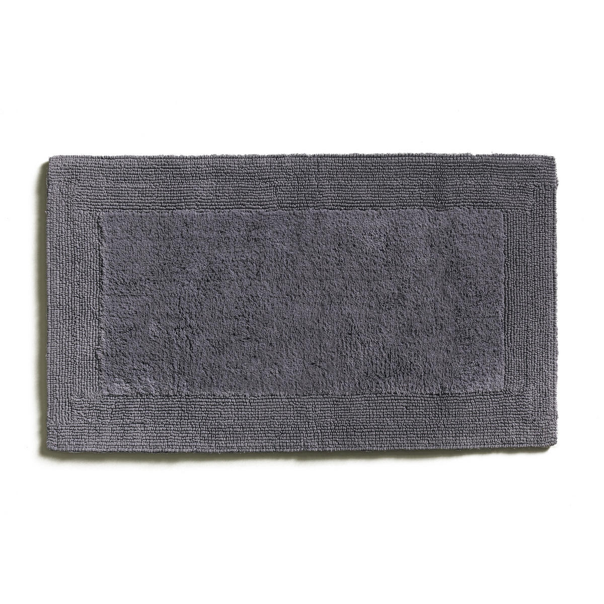 BADEMATTE DOUBLEFACE - Grau, Textil (60/100cm) - MÖVE