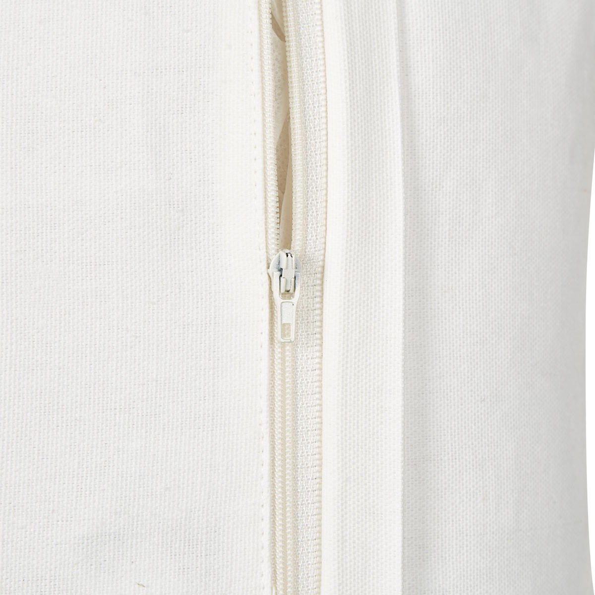 Dekokissen Beige 45/45 cm Melobesia - Pink/Beige, Naturmaterialen (45/45cm) - Beliani