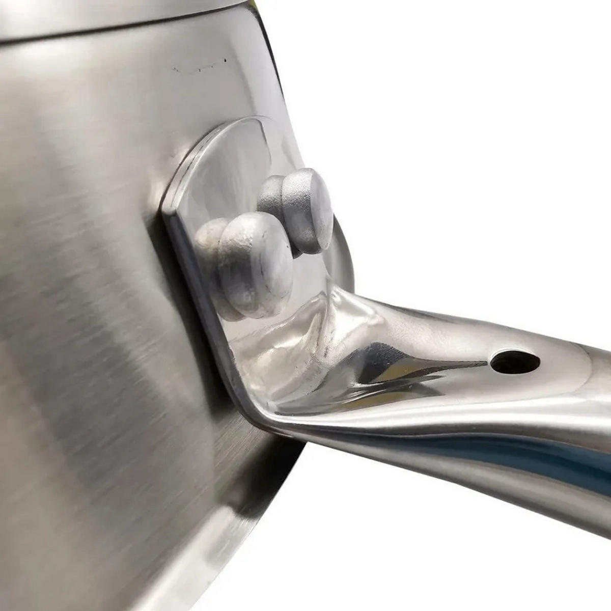 BRATPFANNE Santiago 28 Cm Edelstahl Silber - Silberfarben/Schwarz, Metall (28cm) - Brabantia