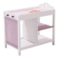 PUPPENKOMMODE Fienchen - Rosa, Holzwerkstoff (30/49.5/52cm) - Roba
