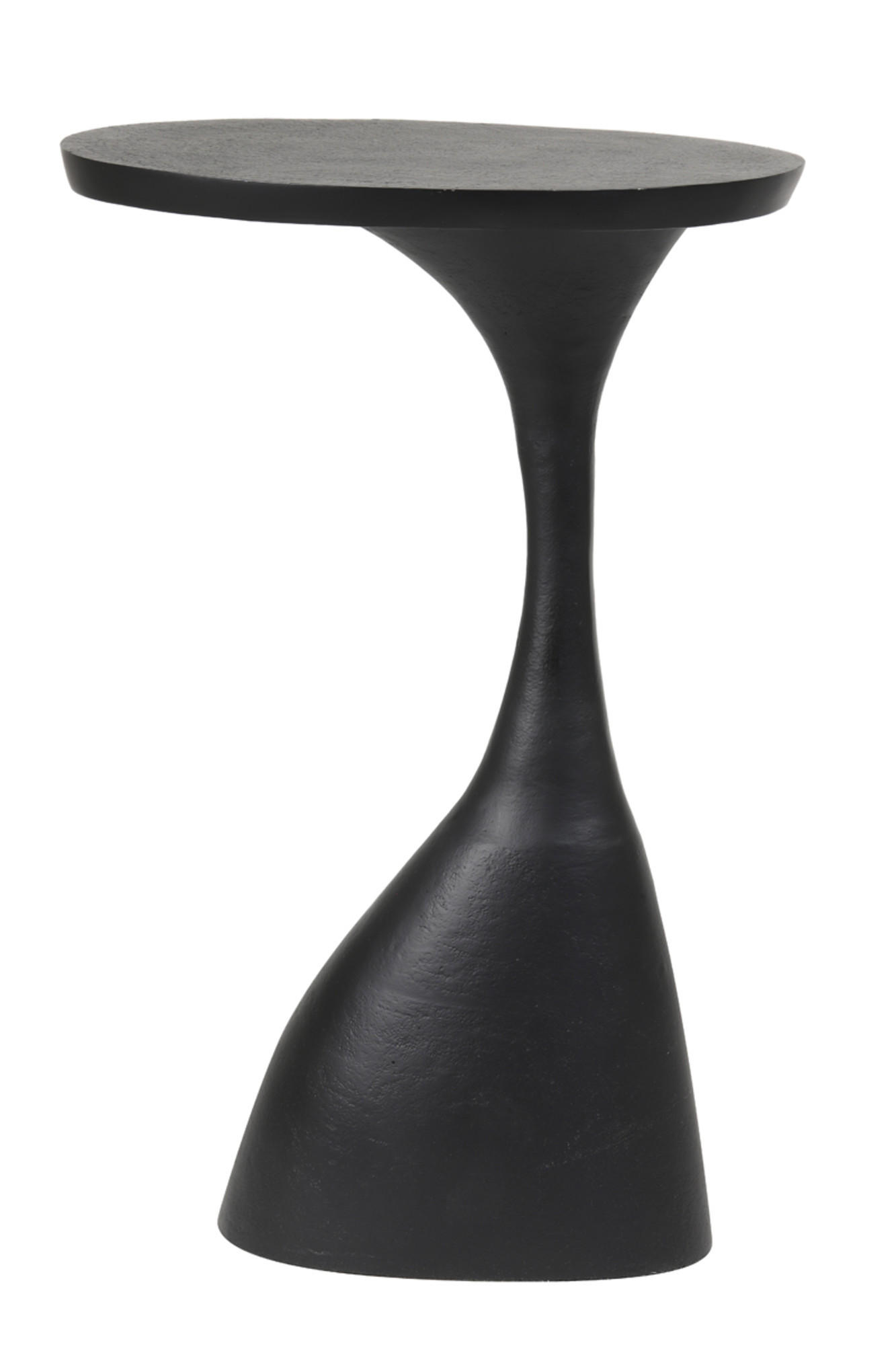 BEISTELLTISCH Macau Schwarz 40/33/61 cm - Schwarz, Metall (40/33/61cm) - Light & Living