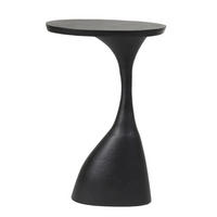 BEISTELLTISCH Macau Schwarz 40/33/61 cm - Schwarz, Metall (40/33/61cm) - Light & Living
