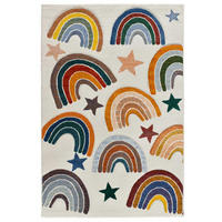 KINDERTEPPICH Mehrfarbig Balloon 120/170 cm - Multicolor, Naturmaterialien/Textil (120/170cm) - Atticgo