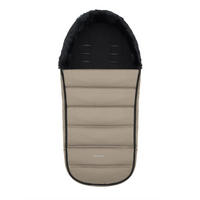 FUSSSACK Urban beige 5-Punkt-Gurt, Fußabdeckung, universell passend, ab Geburt, Kinderwagen - Beige, Textil (40/1/97cm) - Kikka boo