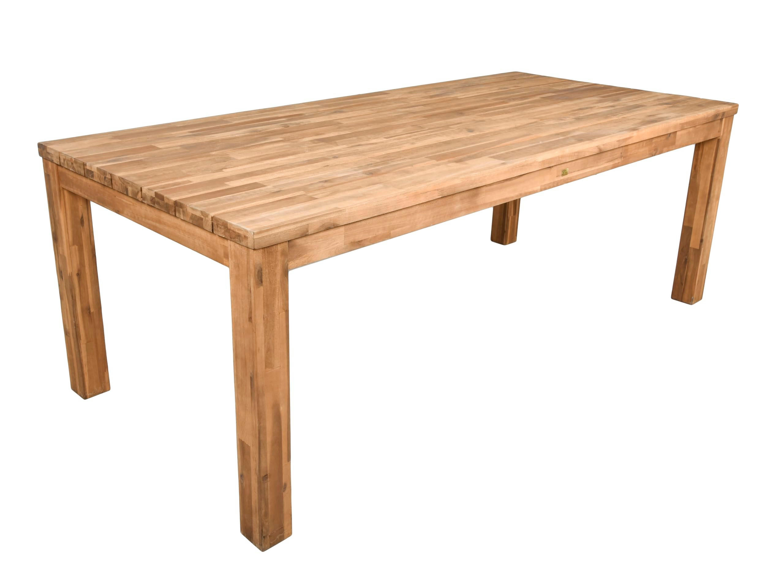 GARTENTISCH Boston Terrassentisch - Akaziefarben, Holz (220/100/78cm) - DELUKE