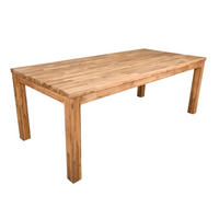 GARTENTISCH Boston Terrassentisch - Akaziefarben, Holz (220/100/78cm) - DELUKE