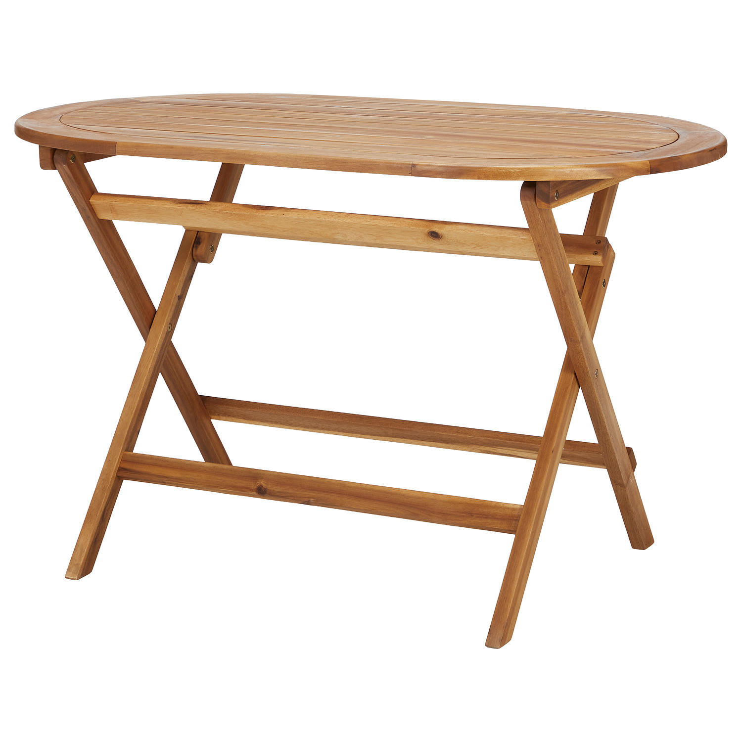 KLAPPTISCH Boho Garden oval - Braun, Holz (70/120/72cm) - Butlers