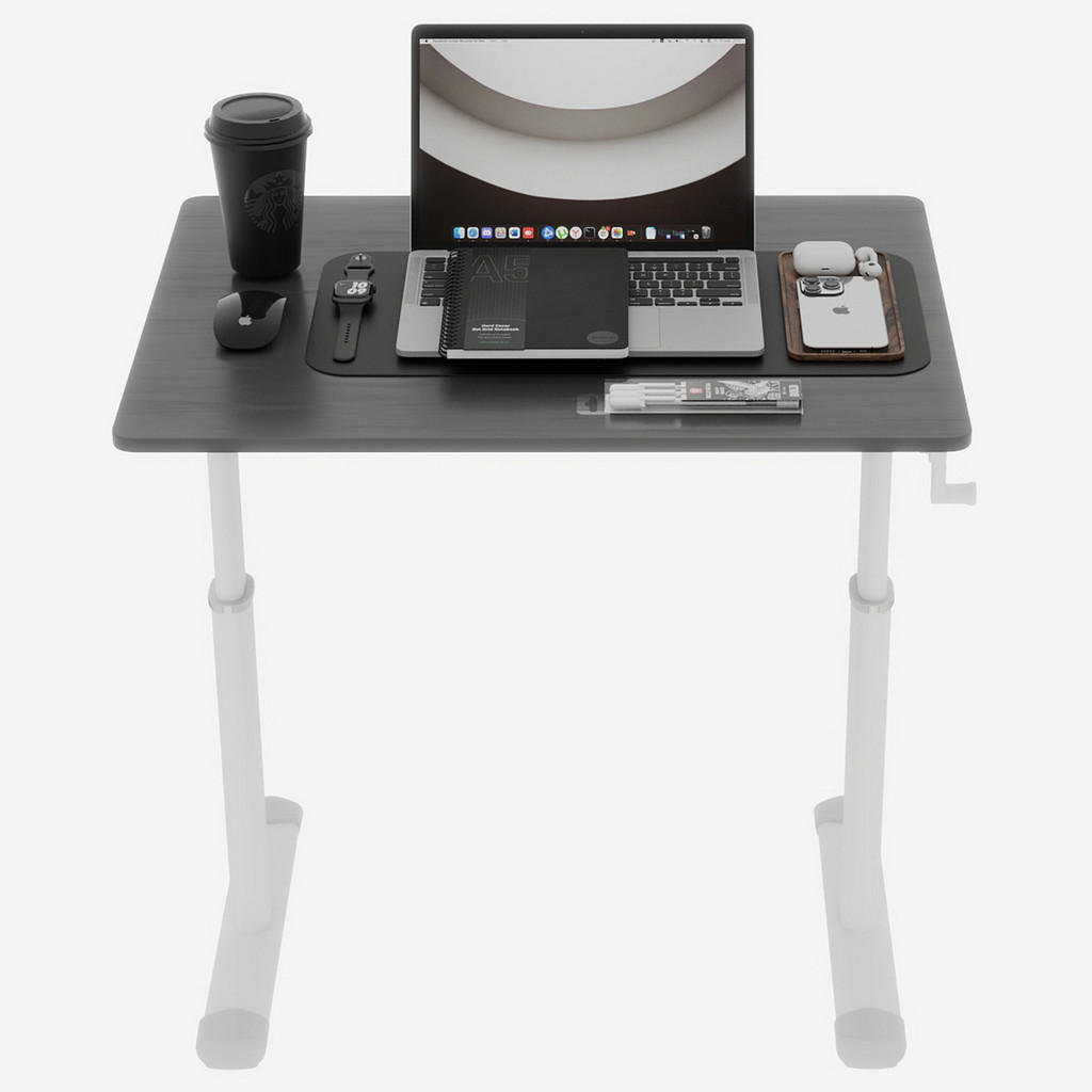 STILVORA ŠEDÝ PSACÍ STŮL pro děti, kompaktní design do pokoje a kanceláře, 80x60x90 cm