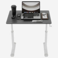 SCHREIBTISCH in Grau Kinderschreibtisch mit kompaktem Design für Arbeitszimmer und Büro, B80/T60/H90 cm - Weiß/Grau, Holzwerkstoff/Metall (60/80/90cm) - STILVORA