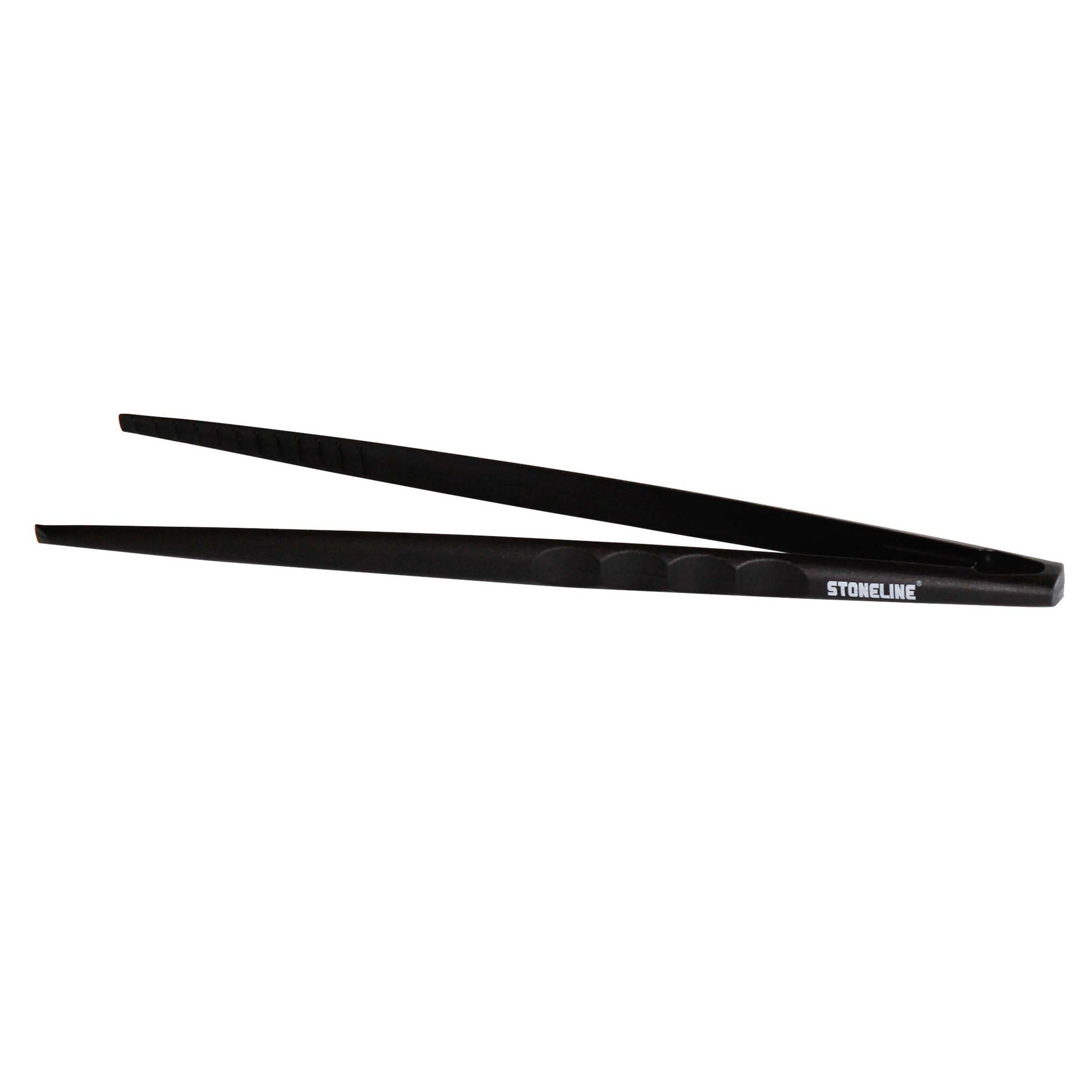 BRAT-/WENDEPINZETTE - Edelstahlfarben, Metall (31/10/31cm) - Stoneline