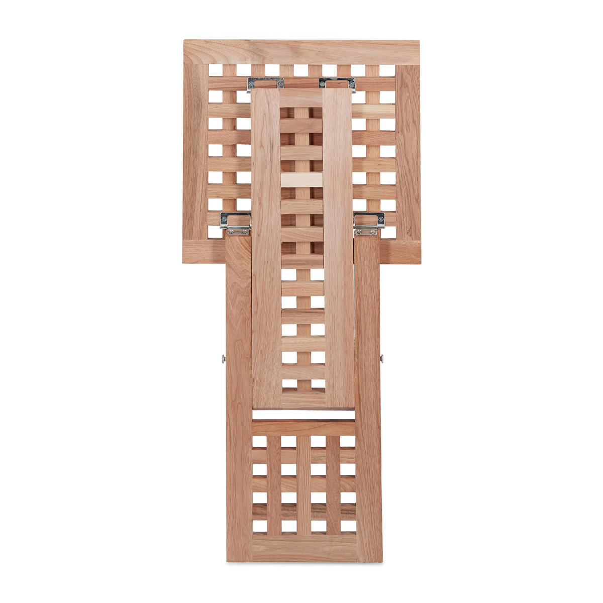 BEISTELLTISCH - Hellbraun, Holz (33/33/40.5cm) - Relaxdays