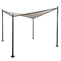 PERGOLA Cremeweiß - Weiß, Metall (317/270/317cm) - MCW