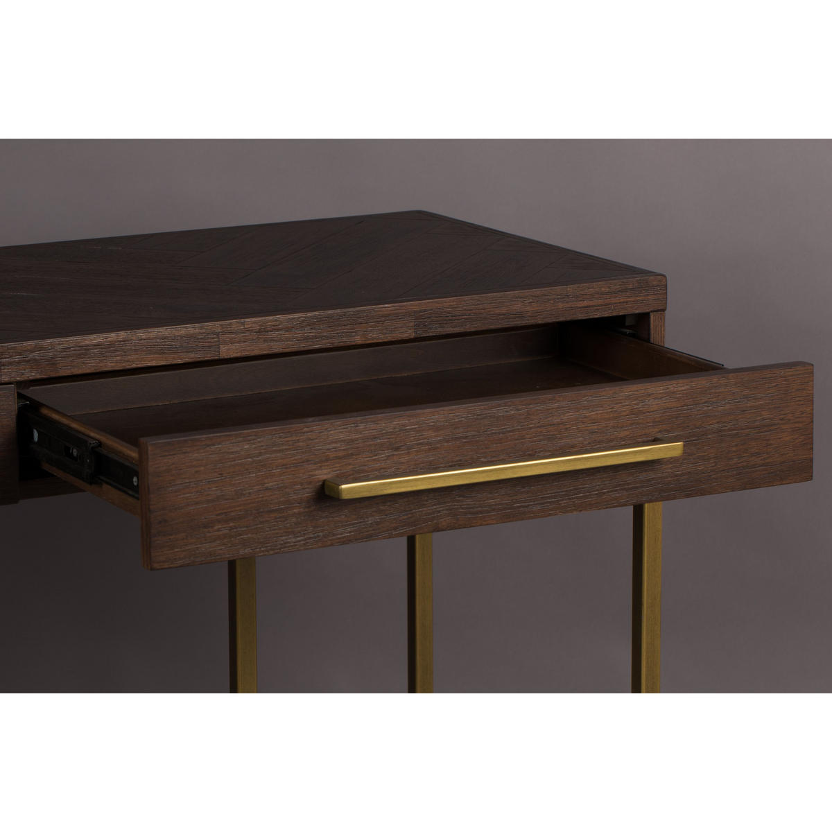 KONSOLENTISCH Class Akazienholz - Braun, Holz (45/120/78cm) - Dutchbone