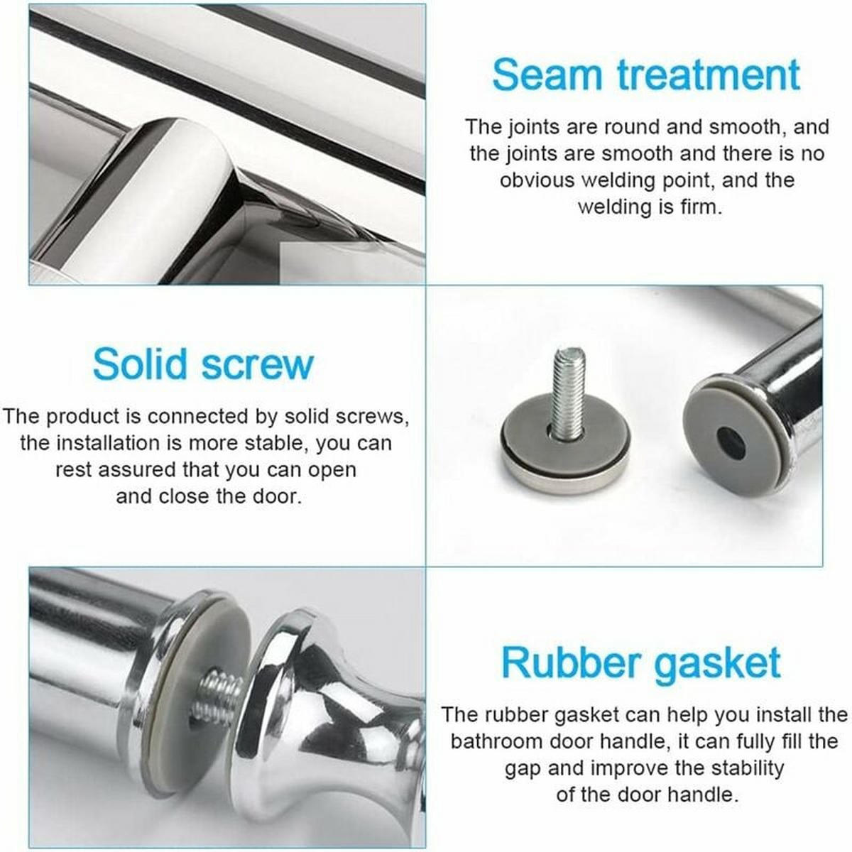 MÖBELGRIFF 2er-Set 145 mm Edelstahl - Silberfarben, Metall (2/3/2.1cm)