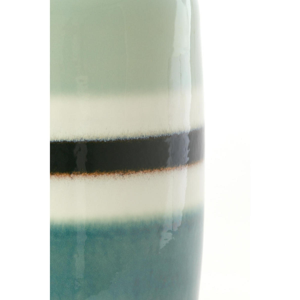 BEISTELLTISCH Franca Grün 34/34/46.5 cm - Grün, Keramik (34/34/46.5cm) - Light & Living